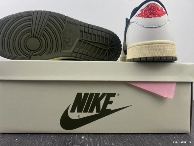 Chep Onekick 1 Air Jordan Jordan Air Retro Low Scott Olive Travis x OG DZ4137-106 0710